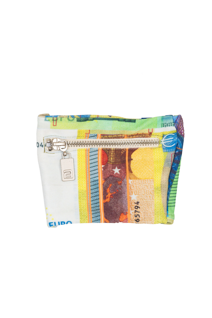 COUNTERFEIT EURO BICEP ZIPPER POCKET