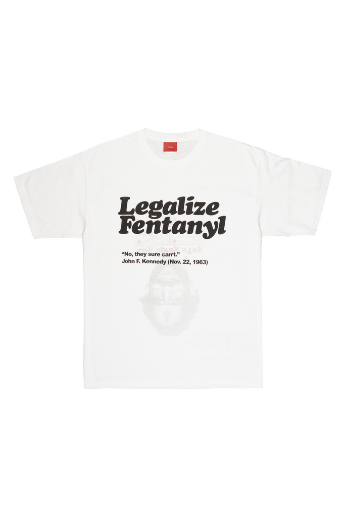 LEGALIZE ME WHITE T-SHIRT