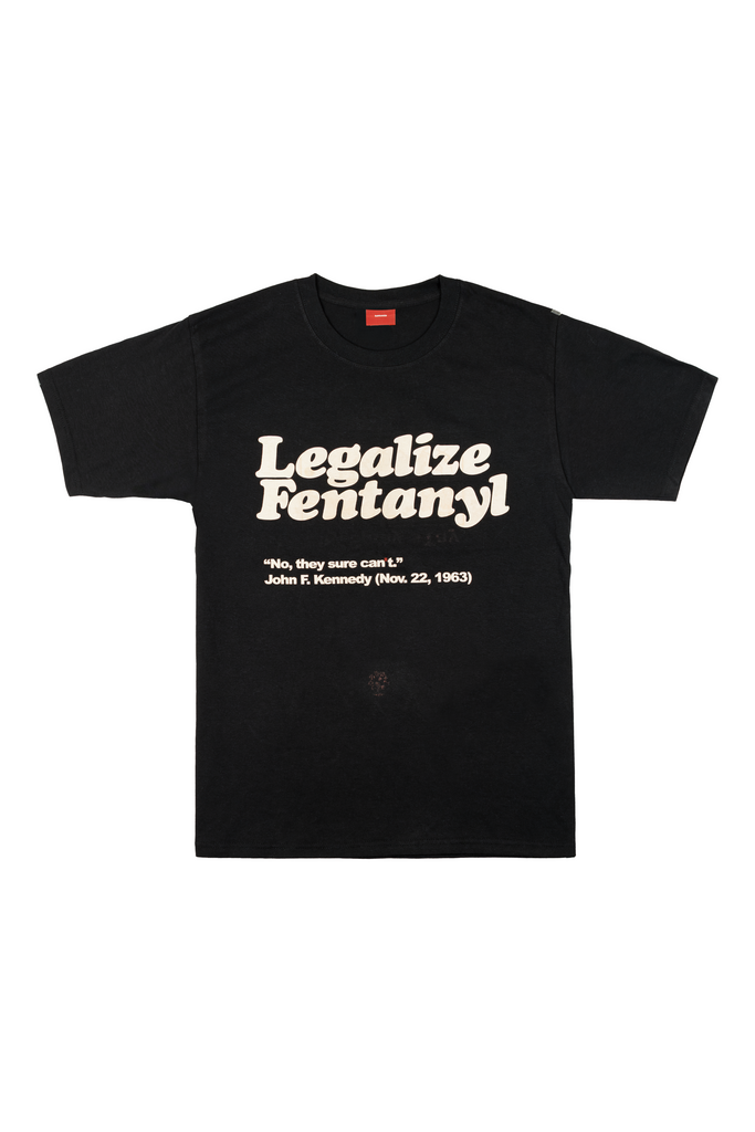 LEGALIZE ME BLACK T-SHIRT