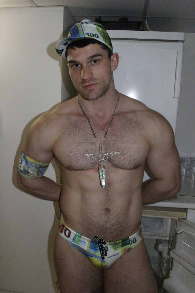 COUNTERFEIT EURO SWIM CASQUETTE