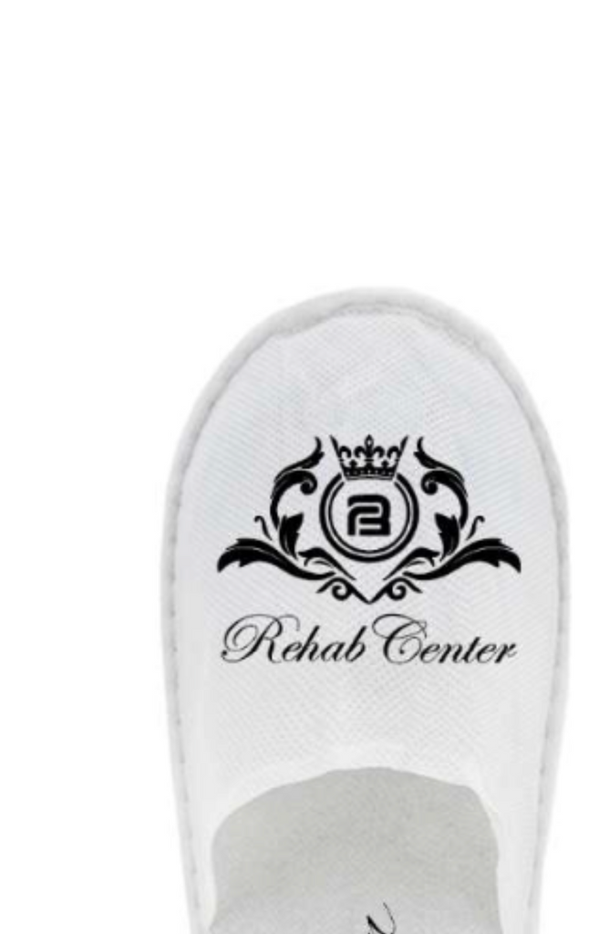 WHITE BARRAGÁN REHAB CENTER SLIPPERS