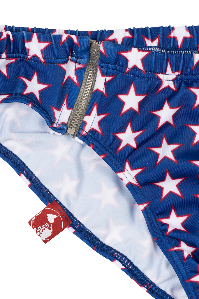 STARS ZIPPER SPEEDO